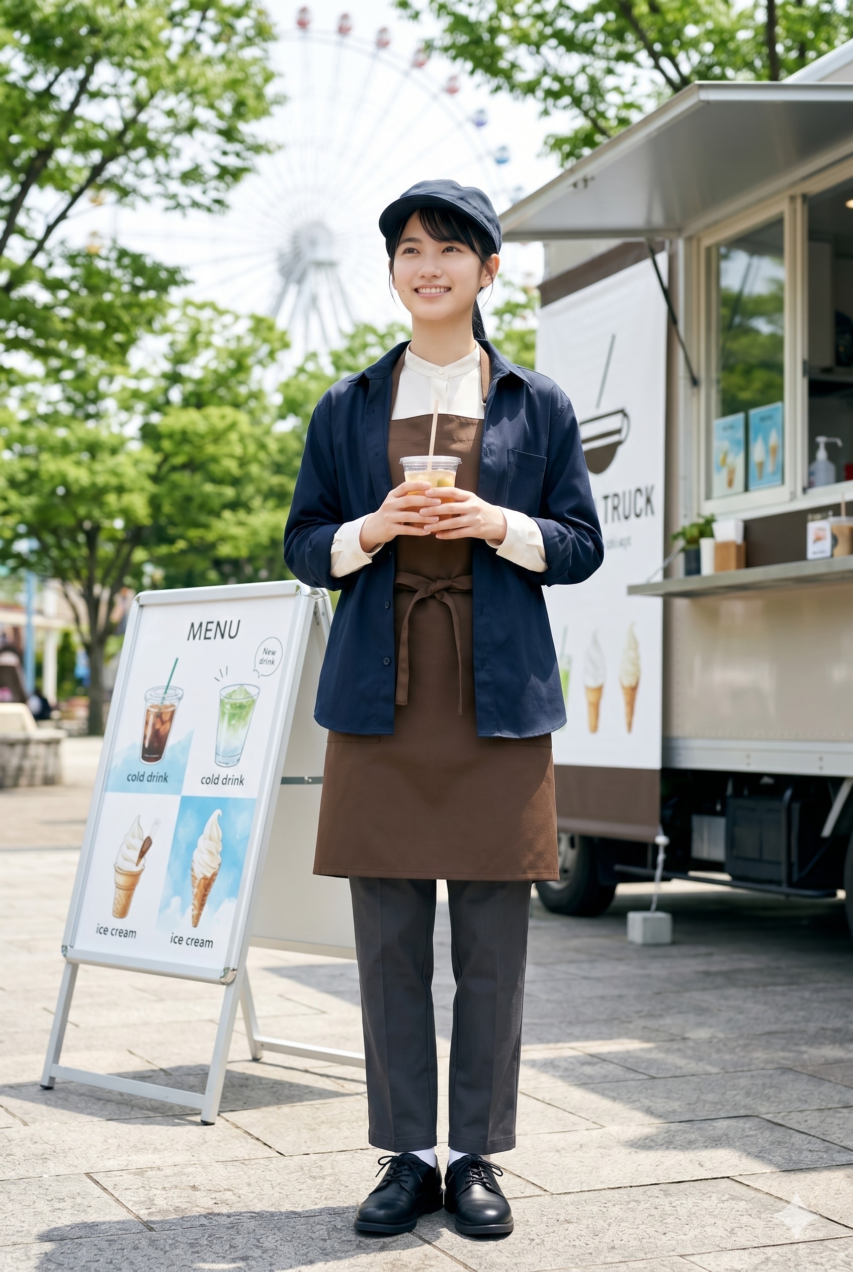 普通の美人　キッチンカー