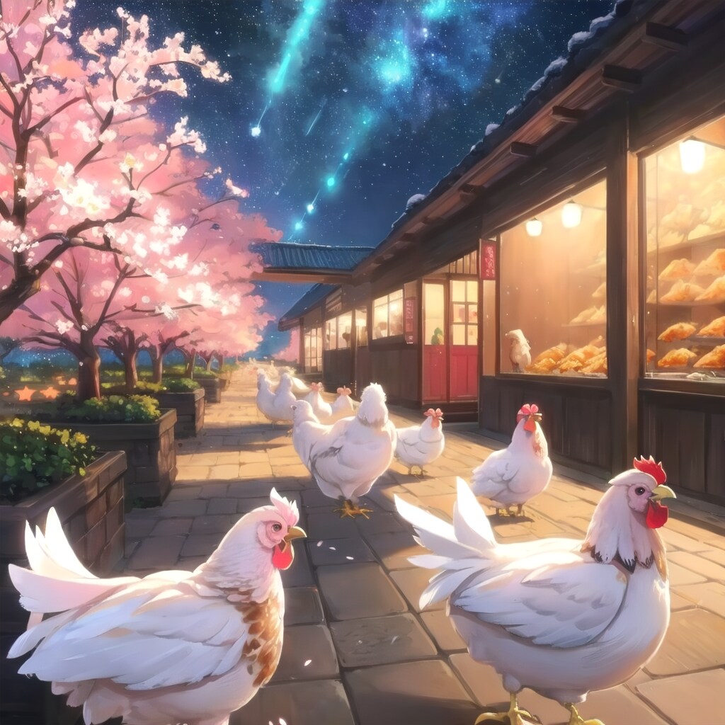 チキン、チキンを買う