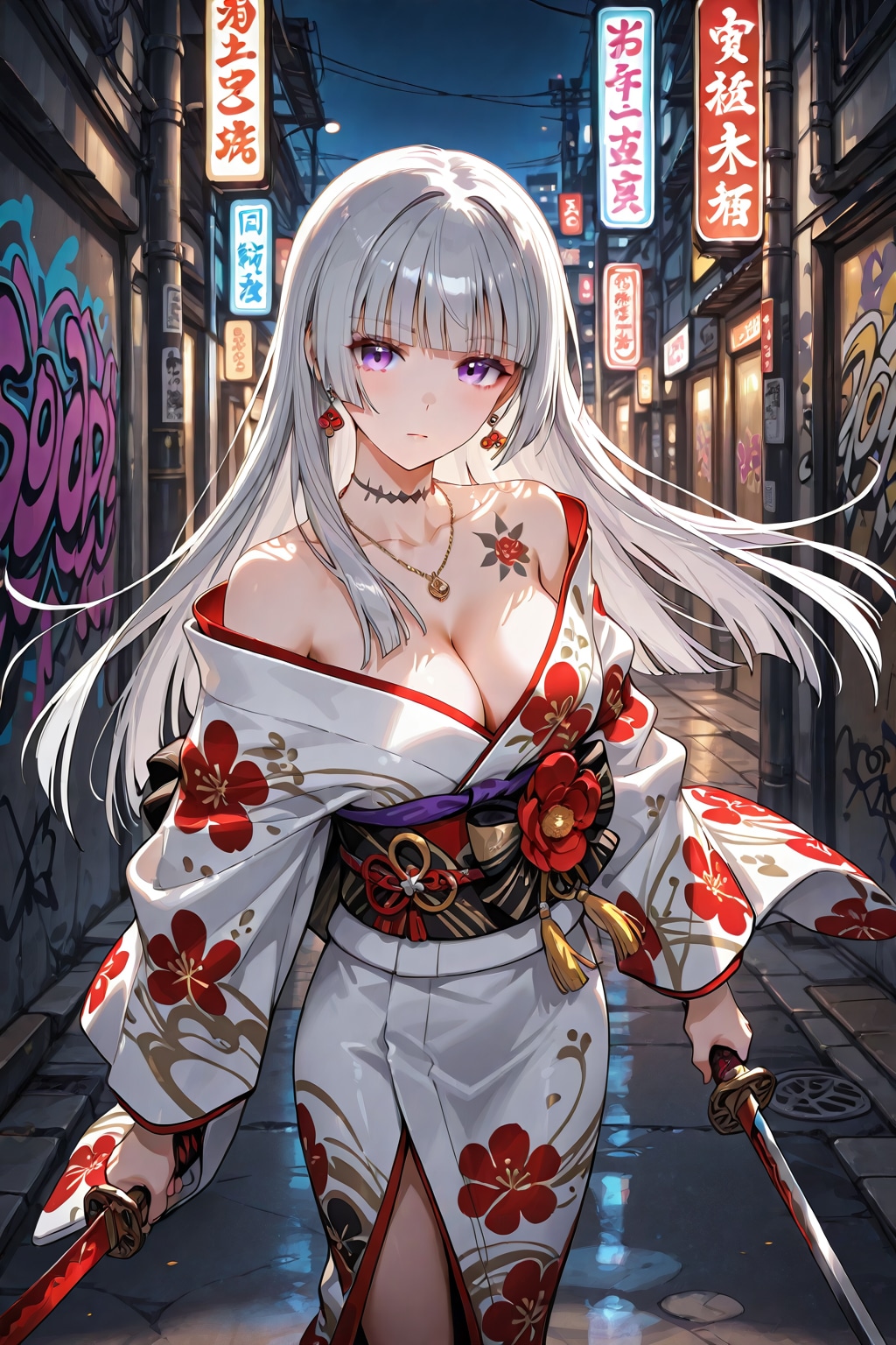 着物剣士