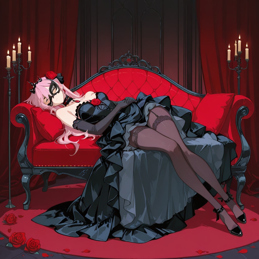 真紅の舞踏会に残された眠り姫