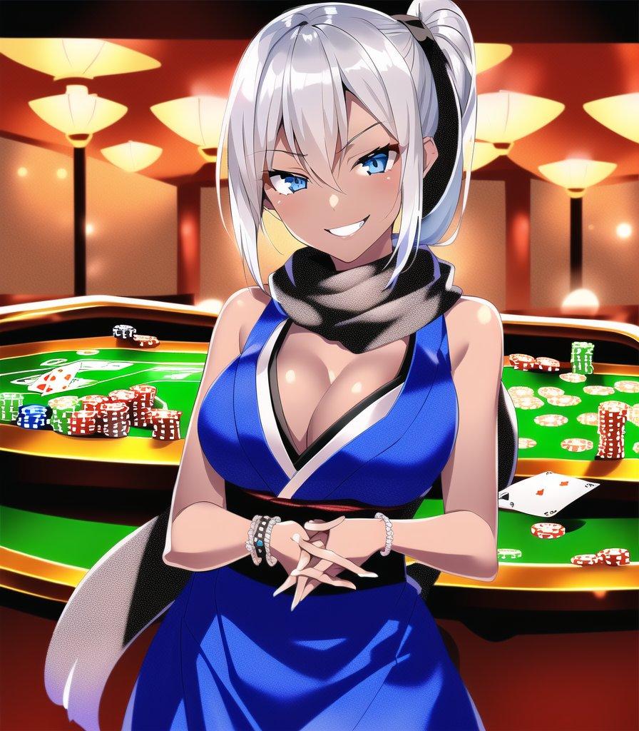 ギャル忍者とギャンブルしよう！