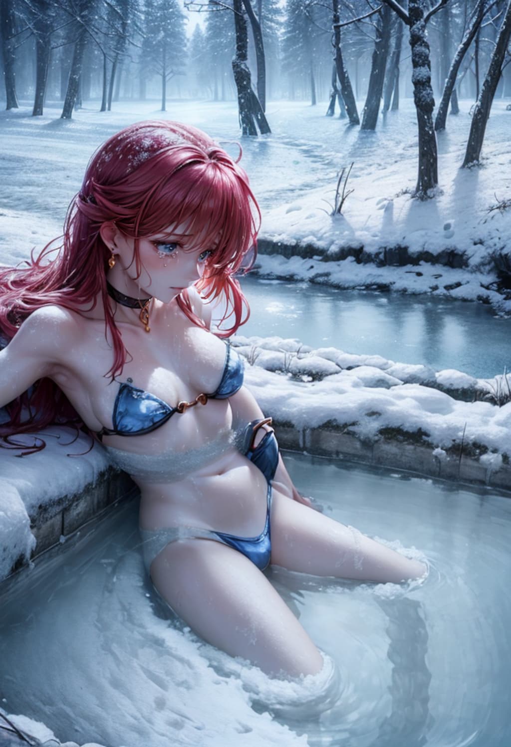 ビキニ戦士は冬でもがんばる44