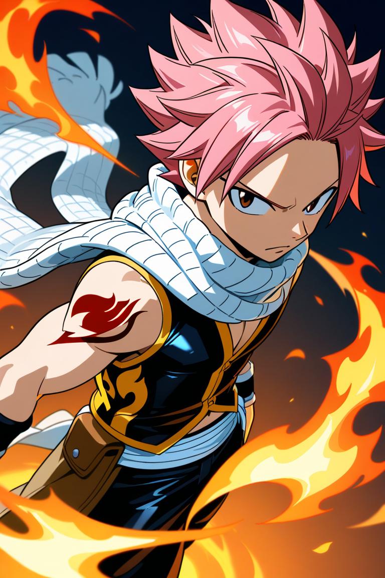 FAIRY TAIL　ナツ・ドラグニル | の人気AIイラスト・グラビア