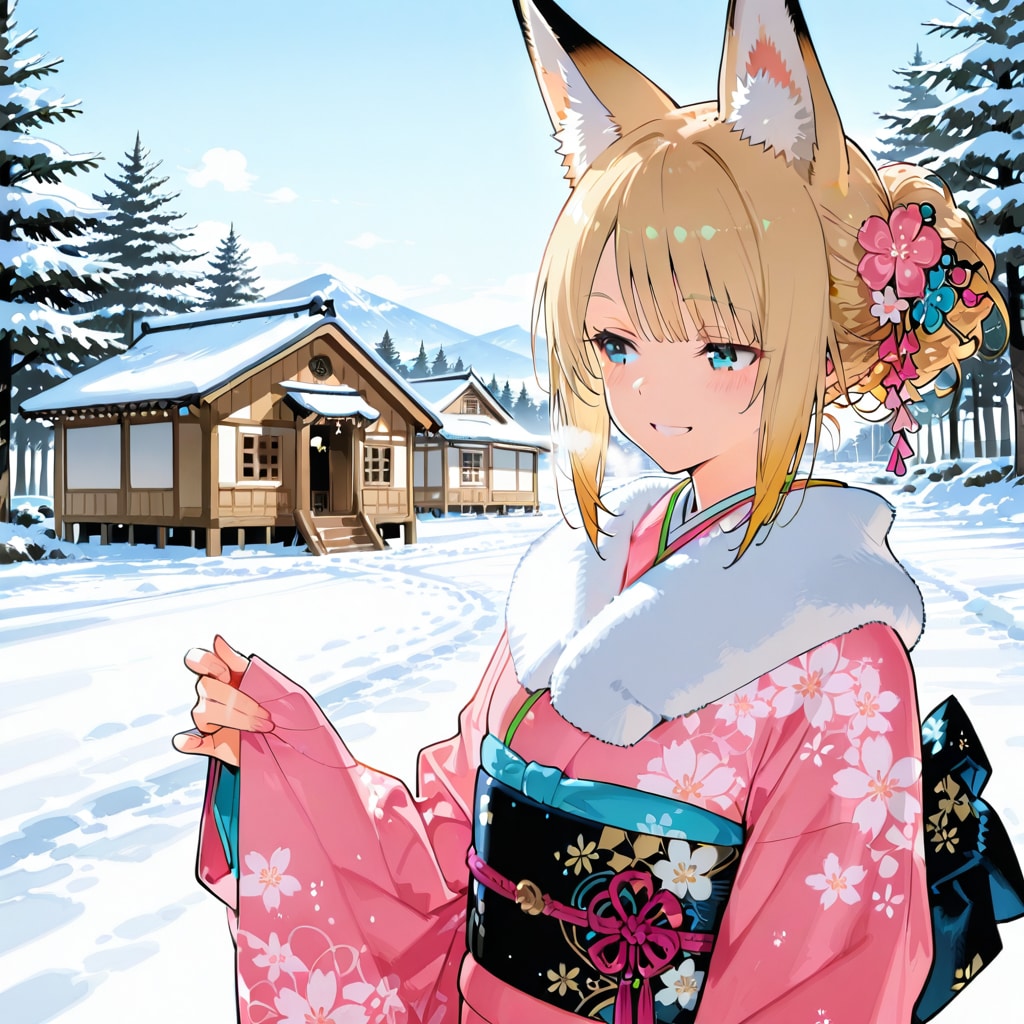 ケモミミ成人式！