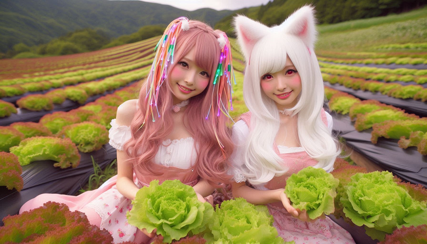 夏の長野県産レタスの日