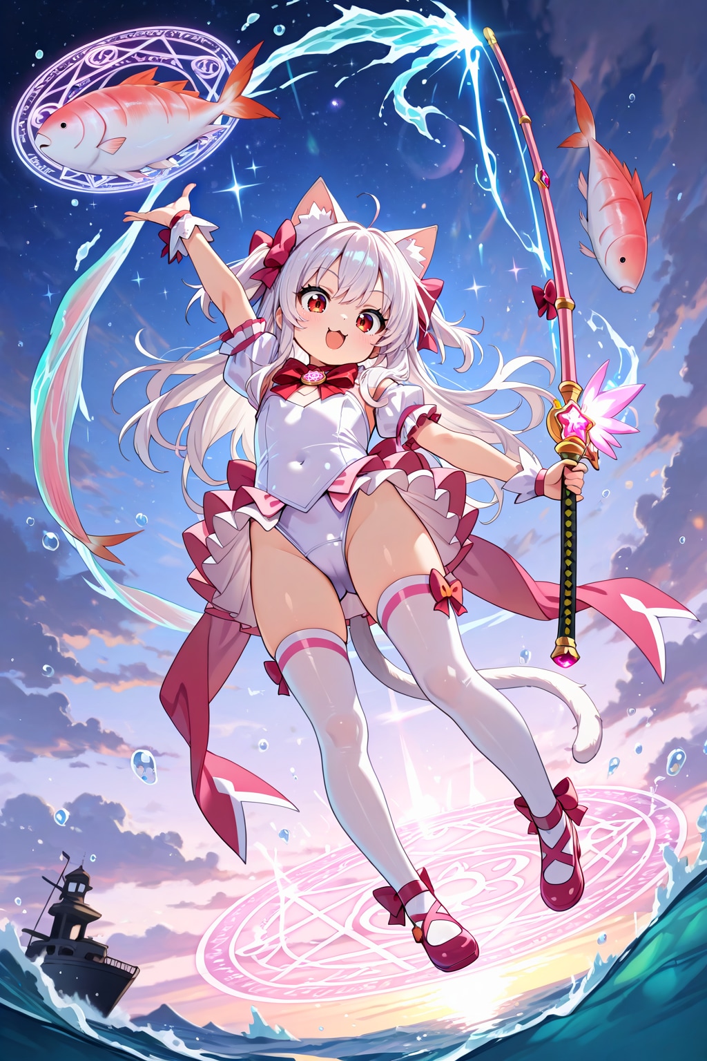 ネコミミ魔法少女になったらものすごい魔法を使えるようになった件