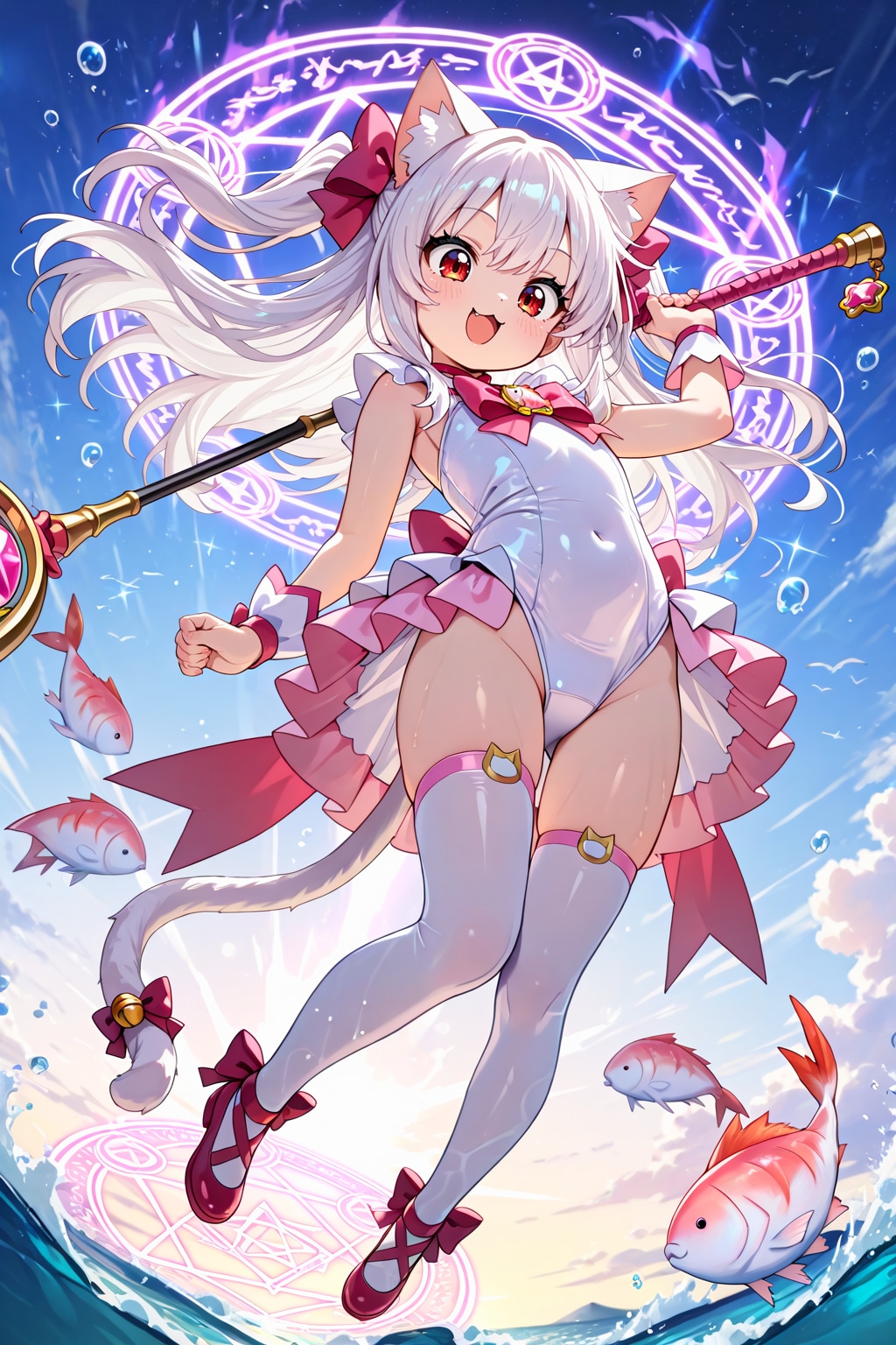 ネコミミ魔法少女になったらものすごい魔法を使えるようになった件