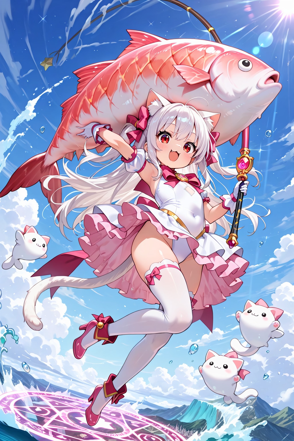 ネコミミ魔法少女になったらものすごい魔法を使えるようになった件