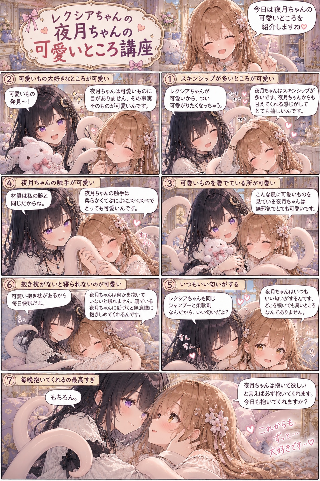 夜月ちゃんの可愛いところ講座 | の人気AIイラスト・グラビア