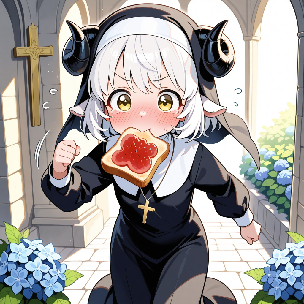 迷える子羊のメイちゃん