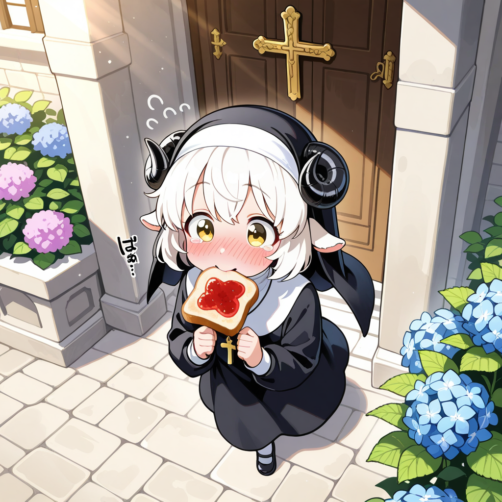 迷える子羊のメイちゃん