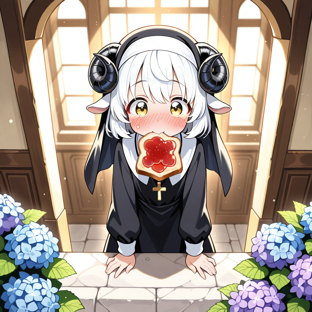 迷える子羊のメイちゃん