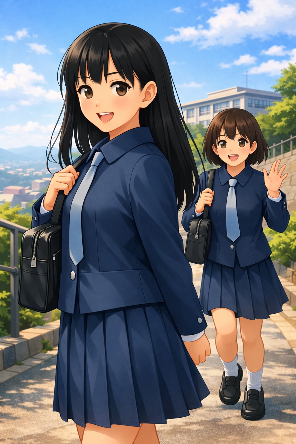 茨キリ風の制服