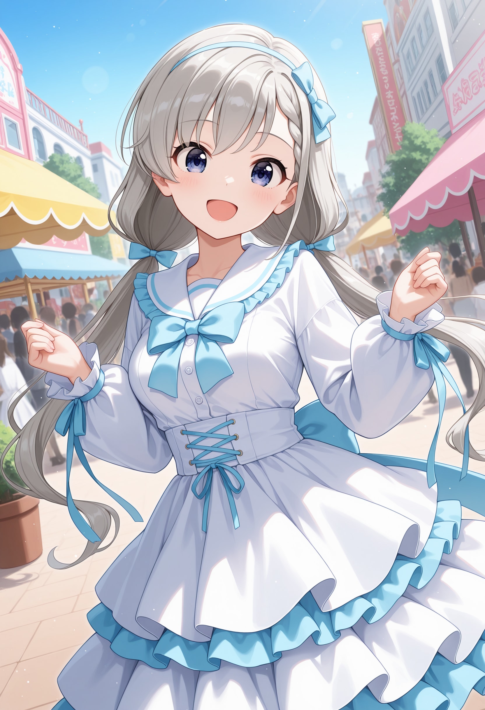 下ツインテールはーちゃん | の人気AIイラスト・グラビア