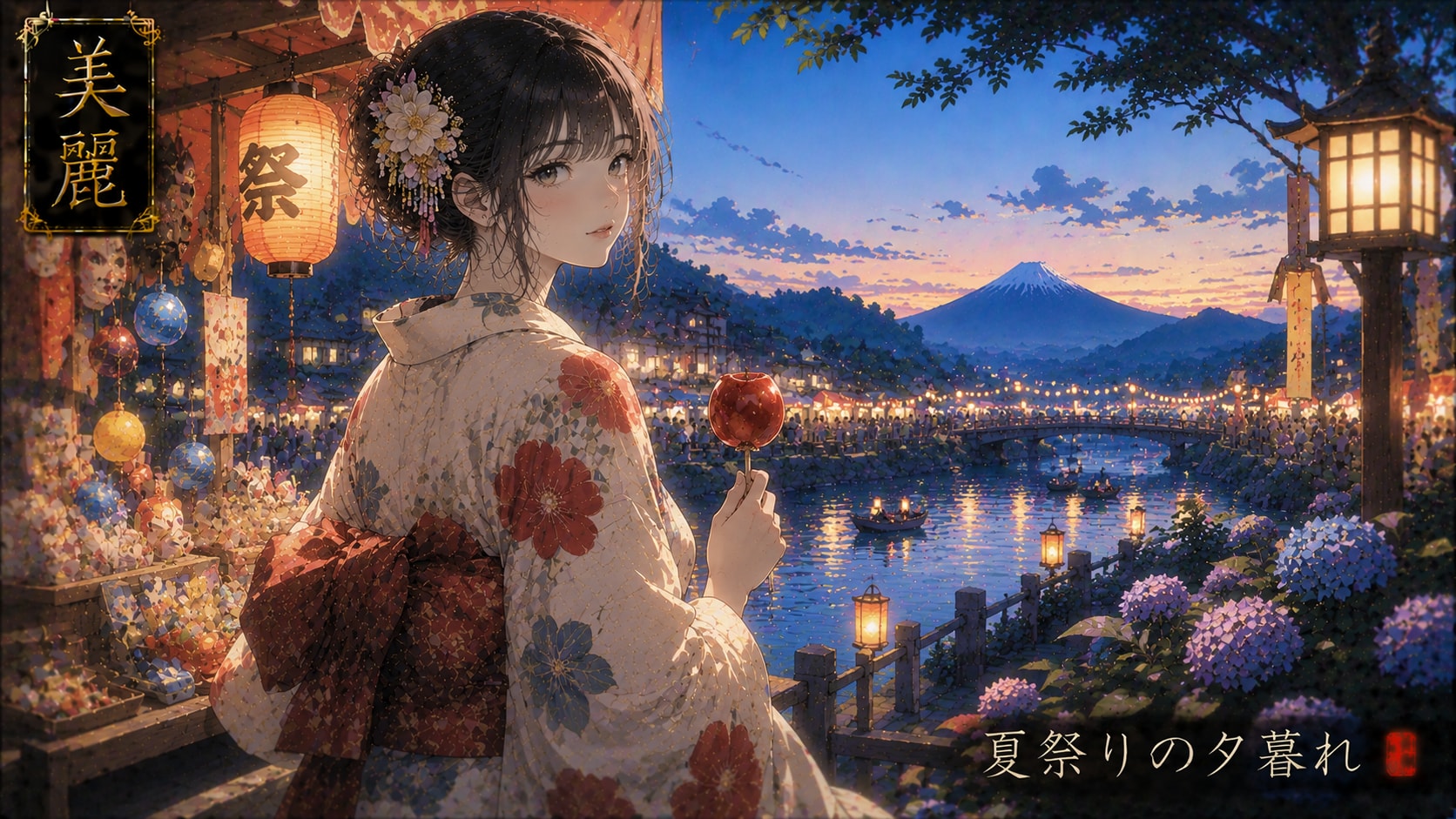 Beautiful Japanese-style illustration / 和風美麗イラスト #patreon #ChatGPT #kimono #wafuu #美麗 #和風 #美麗アート #be | の人気AIイラスト・グラビア