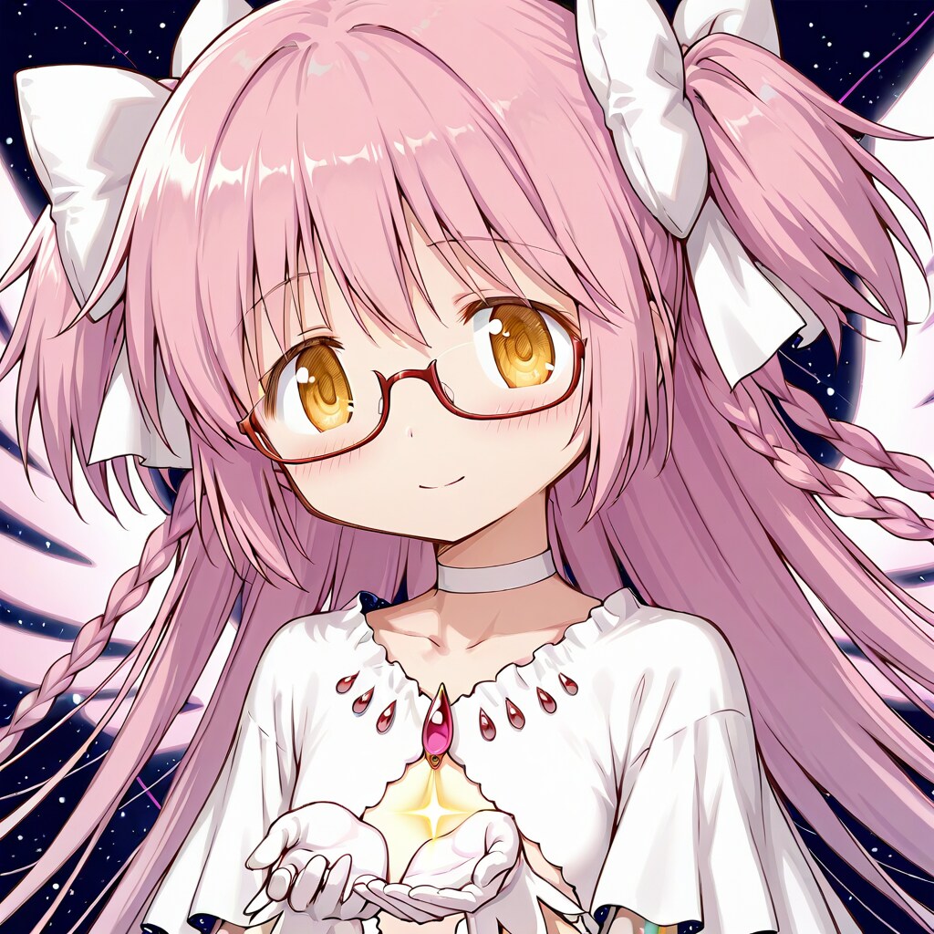 三つ編み、眼鏡っ娘のアルティメットまどか