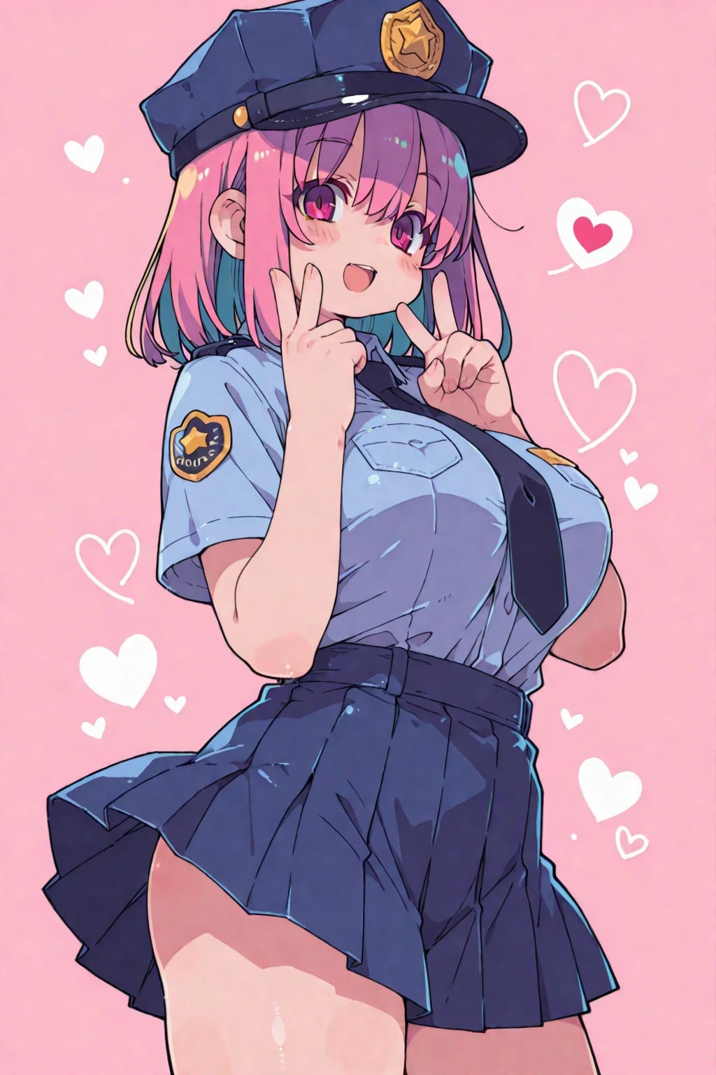 ミニスカポリスちゃん