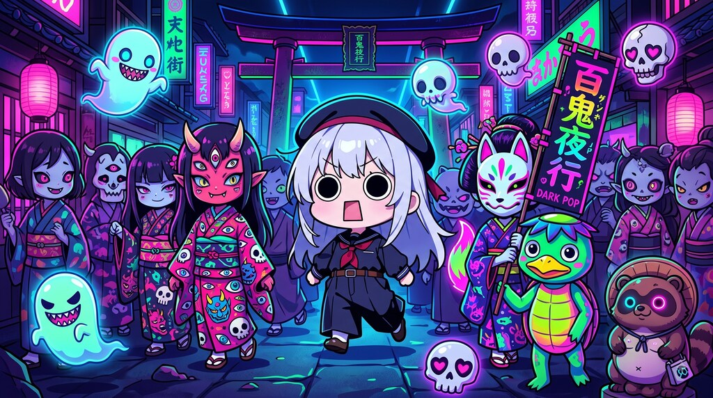 怪談百鬼夜行えらいこっちゃ嬢