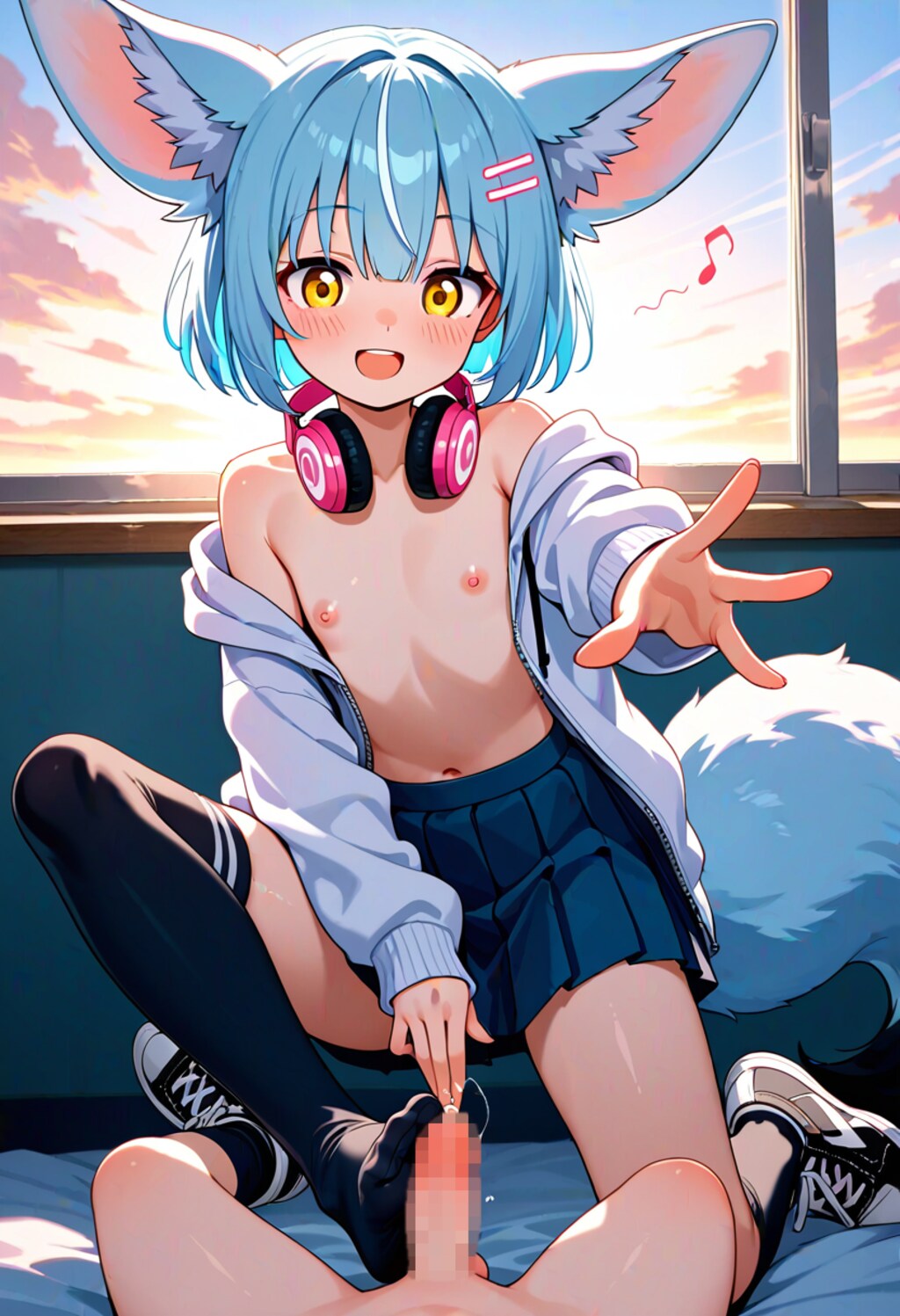 「足だけでイカせちゃうよ？ 頑張って我慢してね」