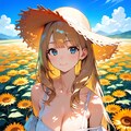 夏の姫様 2枚目