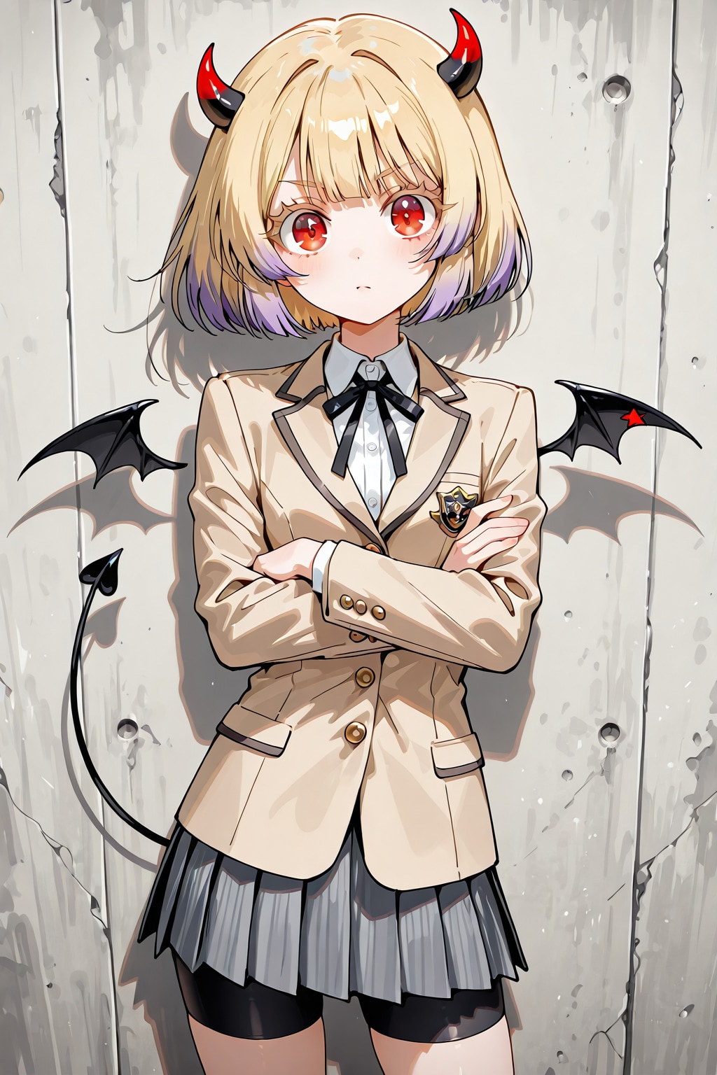 気が強そうな悪魔