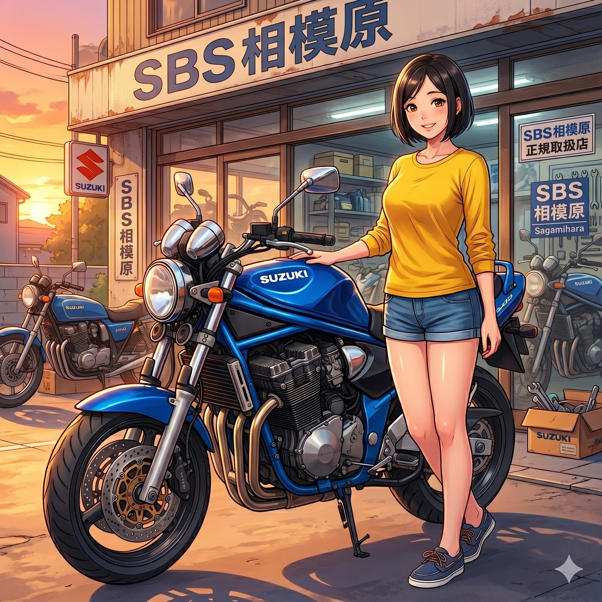 スズキ・バンディット1200 | の人気AIイラスト・グラビア