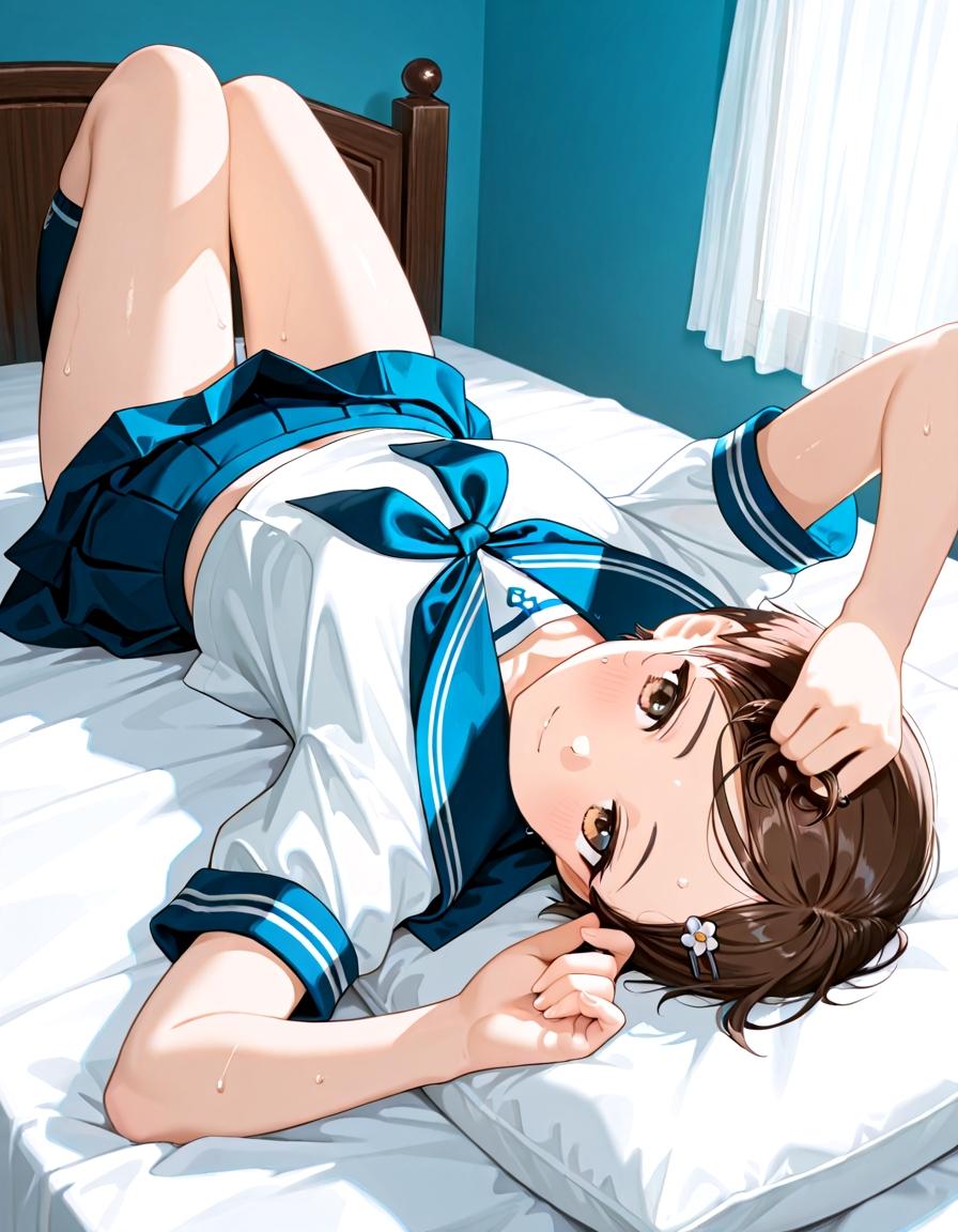 汗ばむわぁ〜な、お姉やん💦 | の人気AIイラスト・グラビア