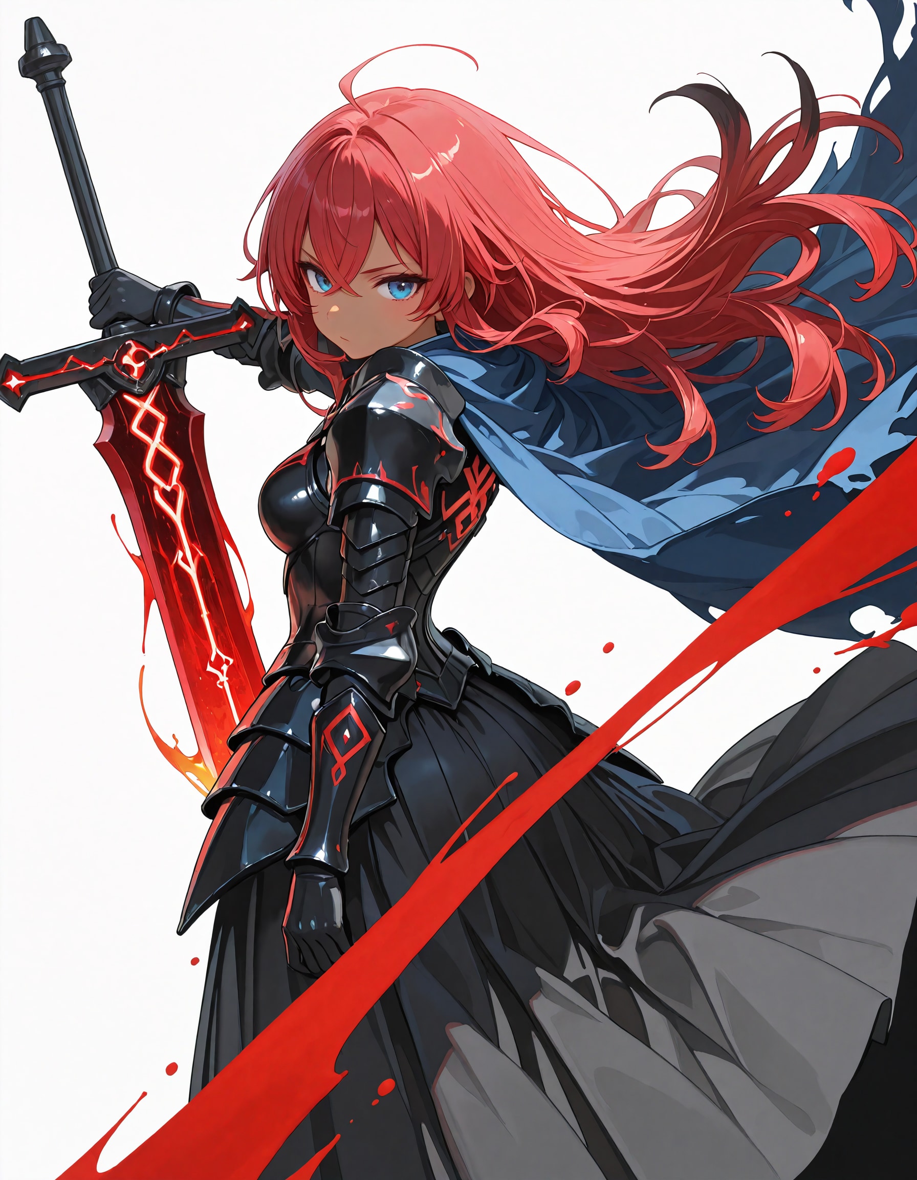 大剣黒メッシュさん | の人気AIイラスト・グラビア