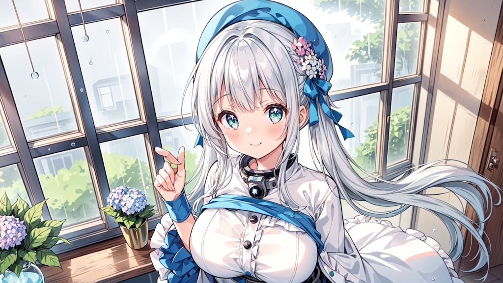 室内で今日ものんびり