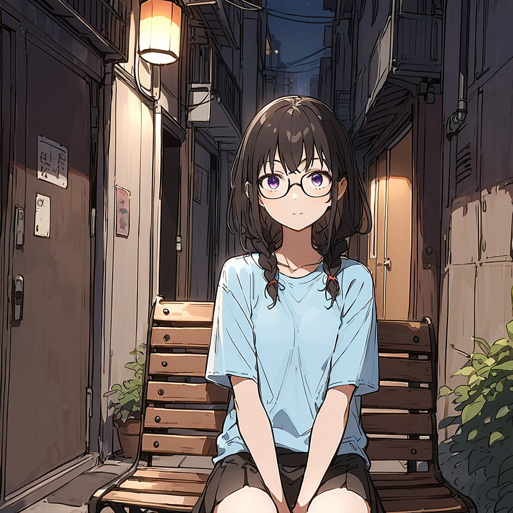 路地裏の少女⑫