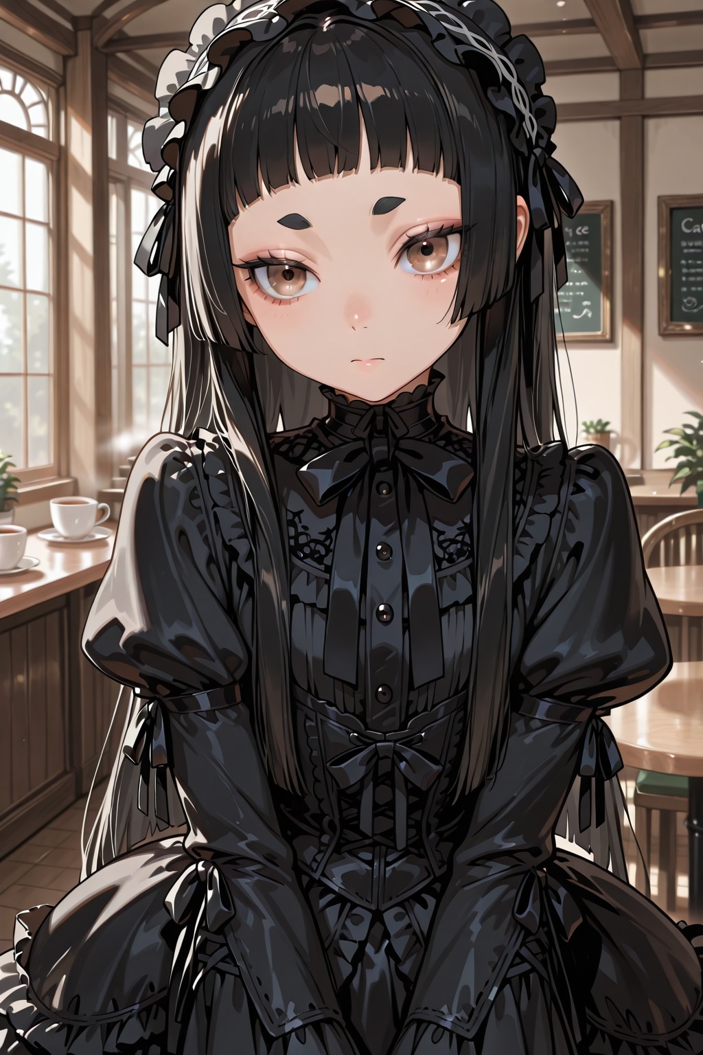 麻呂眉姫カット