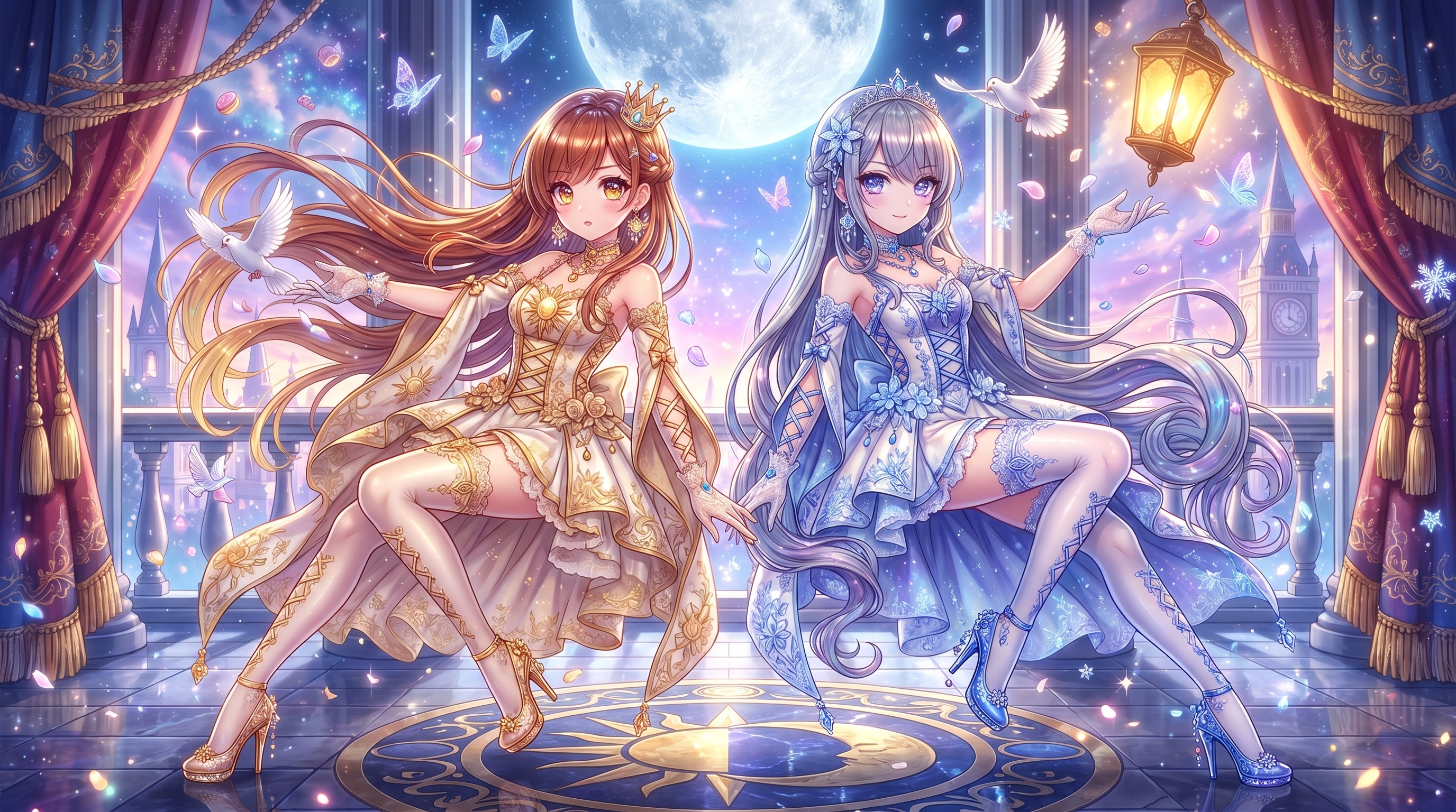 月暁の双璽舞 | の人気AIイラスト・グラビア