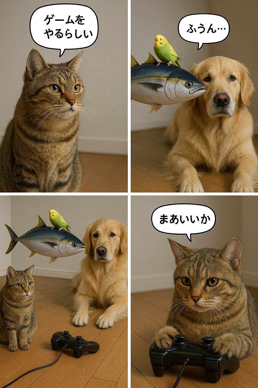 いぬとねこといんこ19