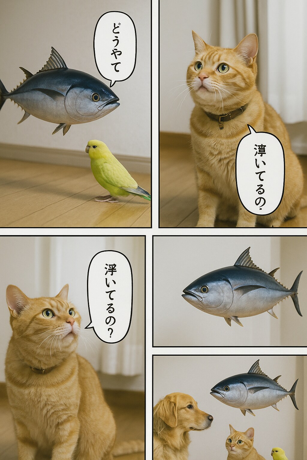 いぬとねこといんこ19