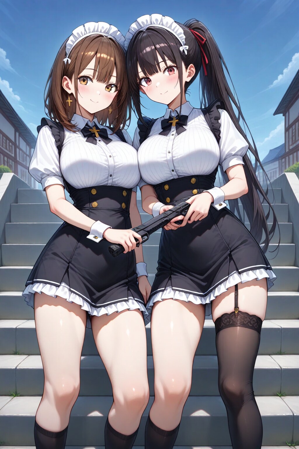 再挑戦の筈が・・・　ー男と女 -メイドと傭兵編-　ー