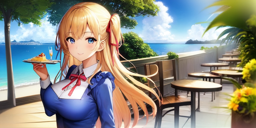 ナミちゃんと海カフェ