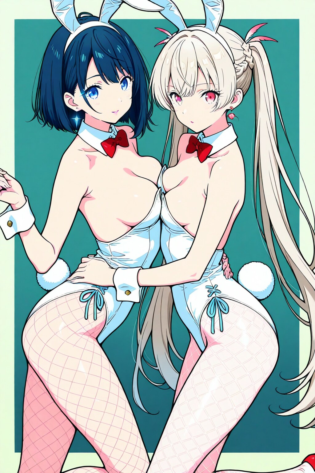 べひもす白バニーガール