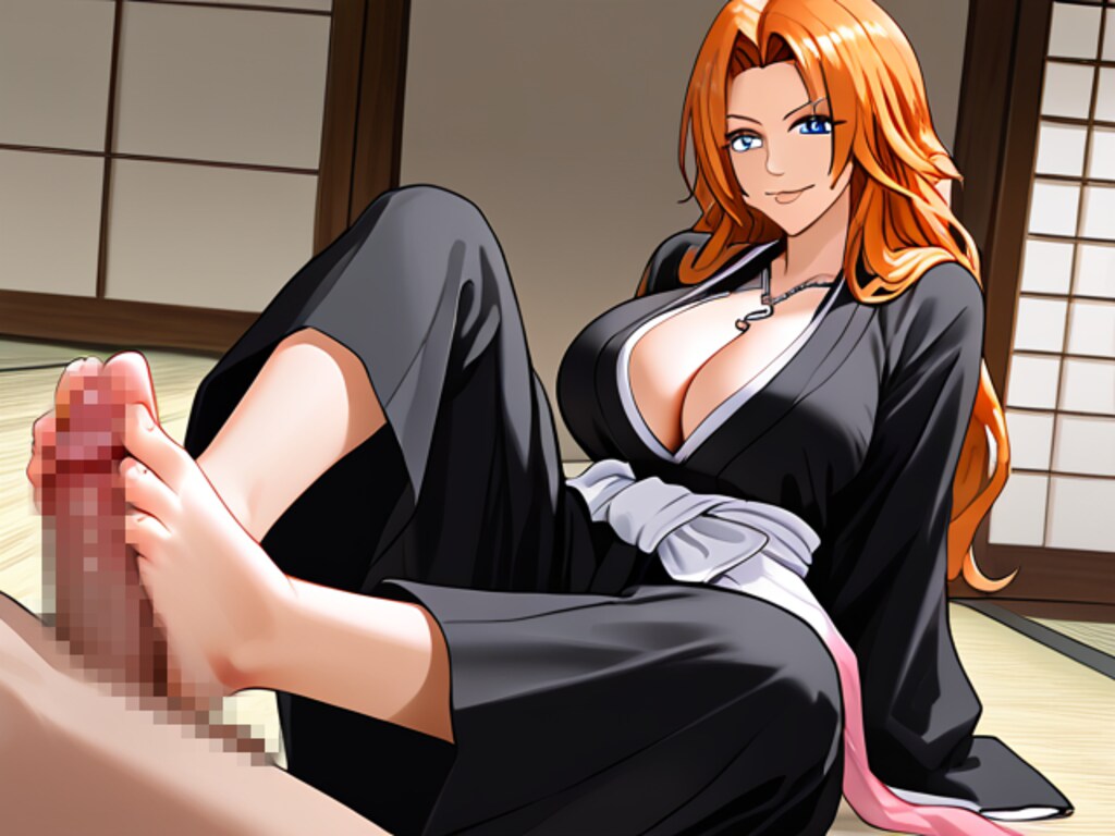 【BLEACH】松本乱菊　足コキ