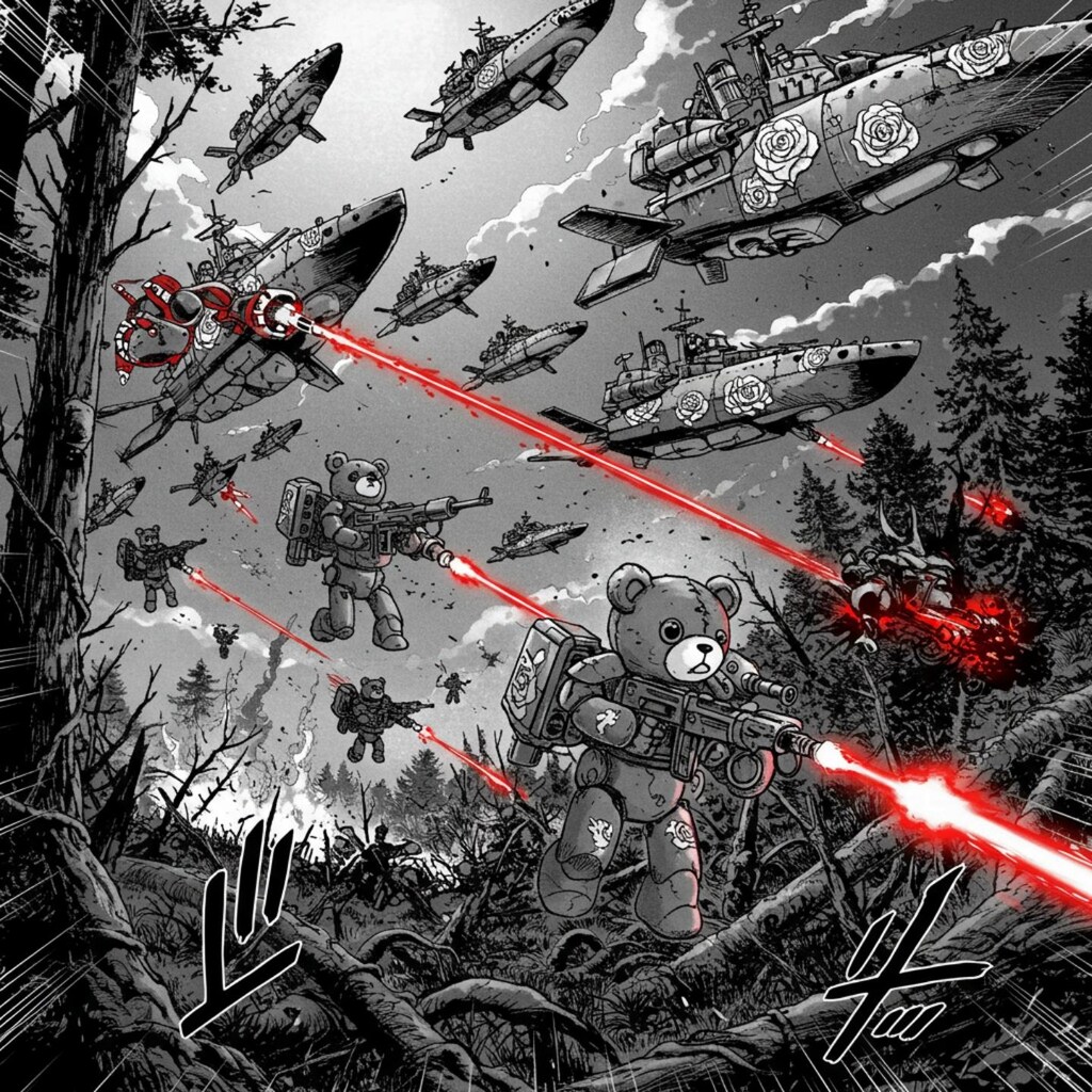 『戦図征きて銀円舞いて』【ニャンノ世界】