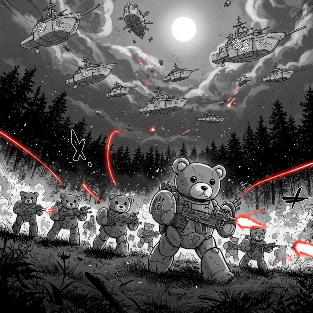 『戦図征きて銀円舞いて』【ニャンノ世界】