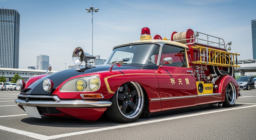 シトロエン消防車のドリ車