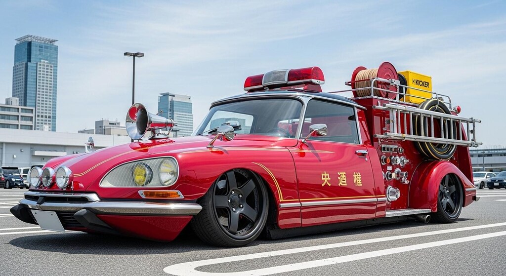 シトロエン消防車のドリ車