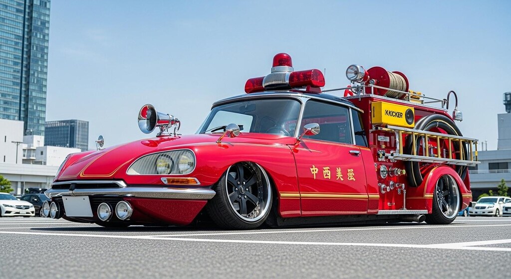シトロエン消防車のドリ車