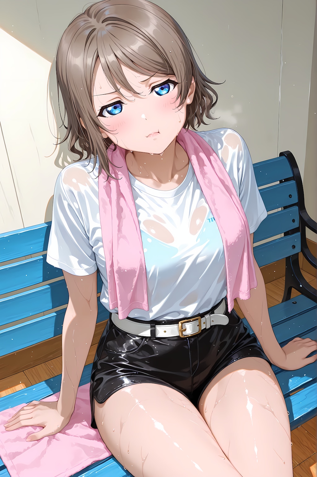 お休み少なくない？ とご不満なダンスレッスン中のアイドルさん