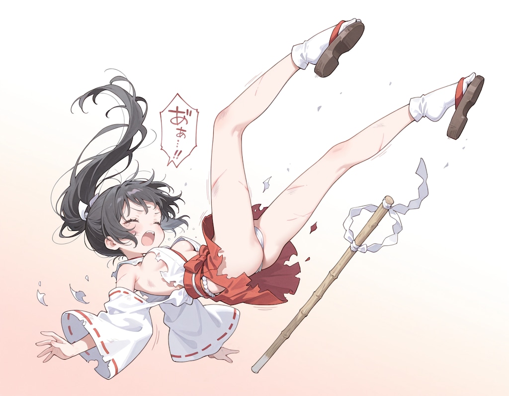 ミニスカ巫女ちゃん3