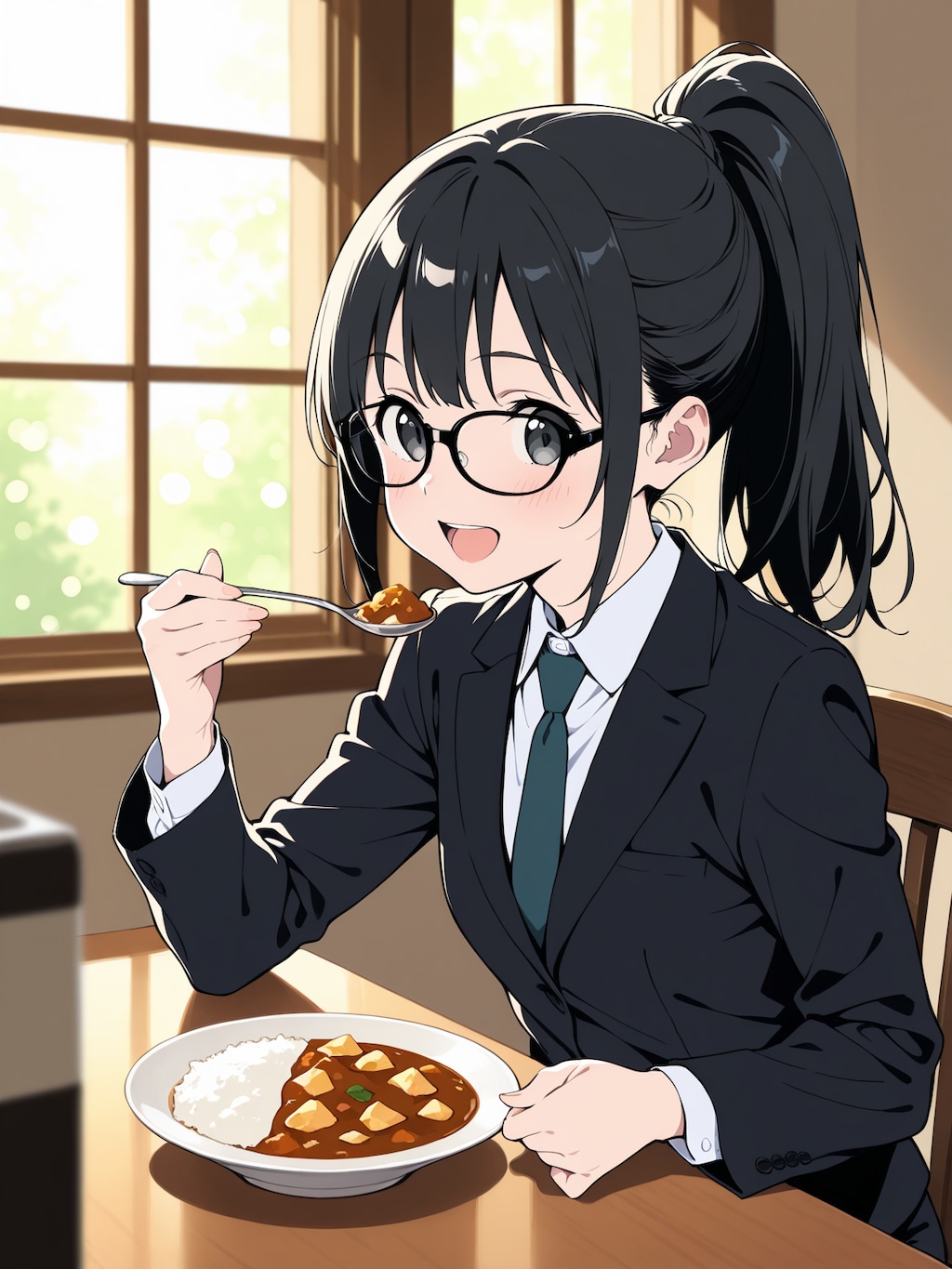君も食べるかい？