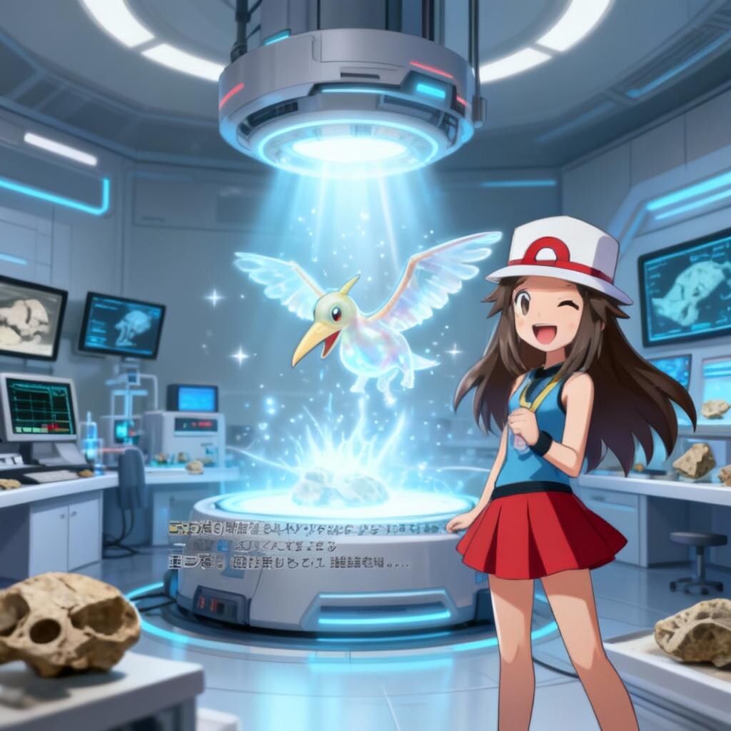 化石復元、すげー