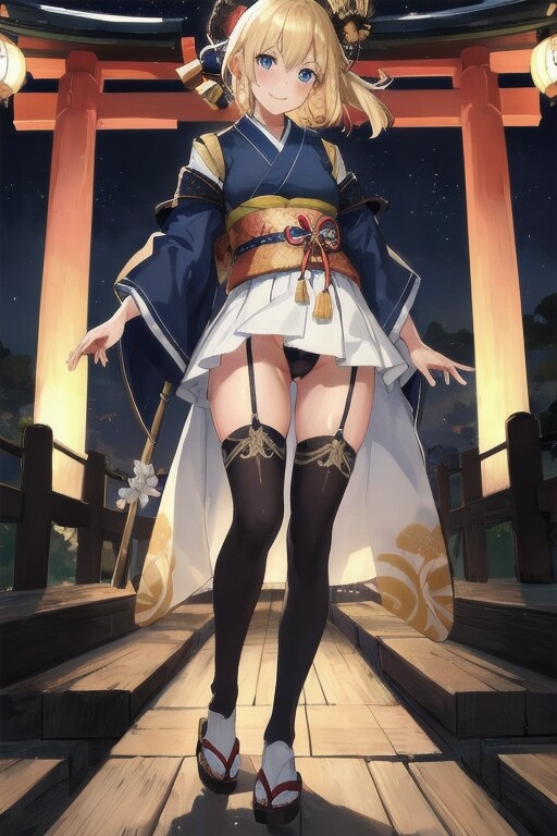 初詣ニーハイ