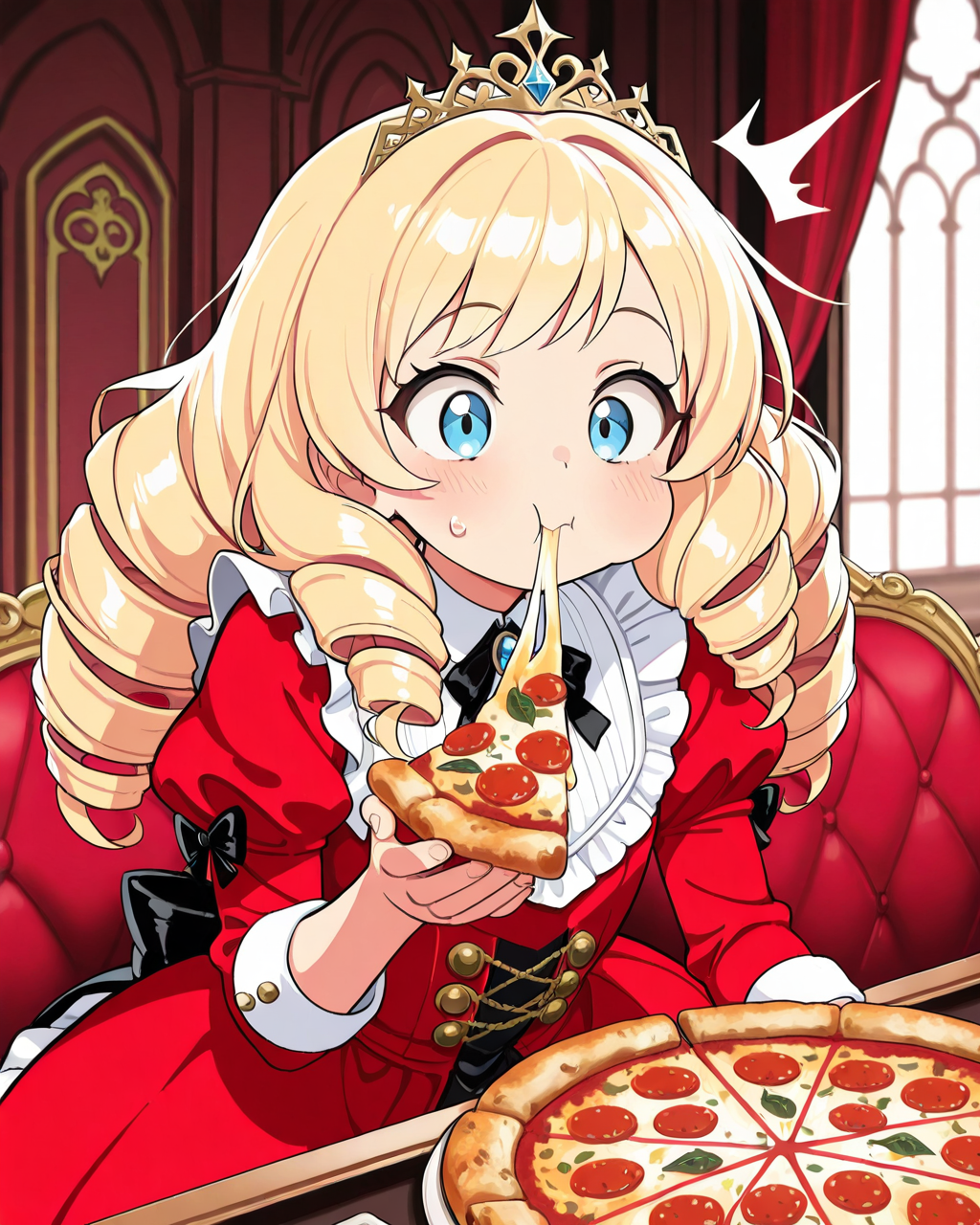 姫様、おピッツァのお時間です。