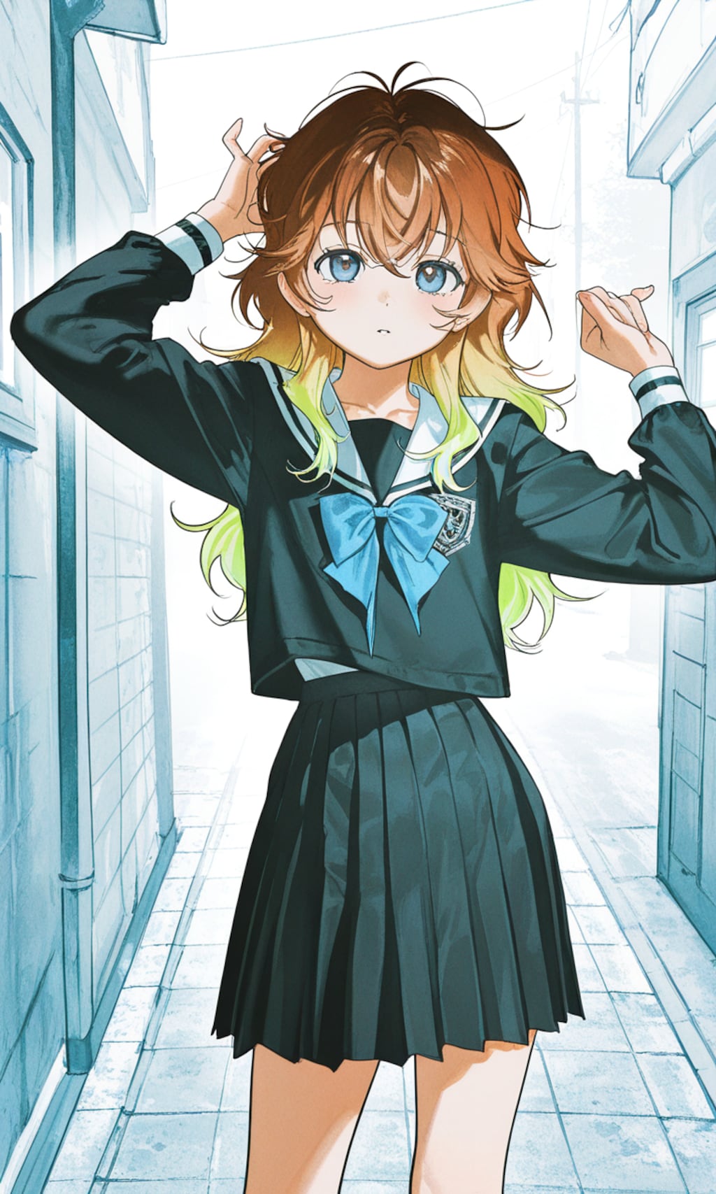 寝坊ぼさぼさちゃん